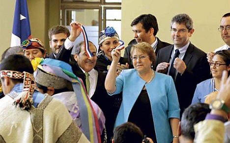 Bachelet en La Araucanía