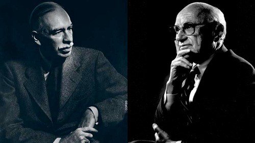 Keynes versus #Friedman: «No puedo volver al pasado porque era una persona  distinta» – República Federal de Chile